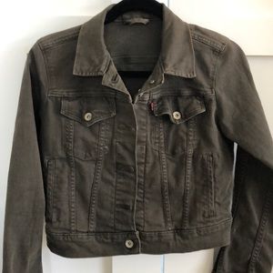 Levi’s denim cropped jacket